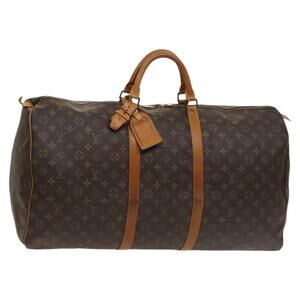 LOUIS VUITTON Monogram Keepall 60 Boston Bag M41422